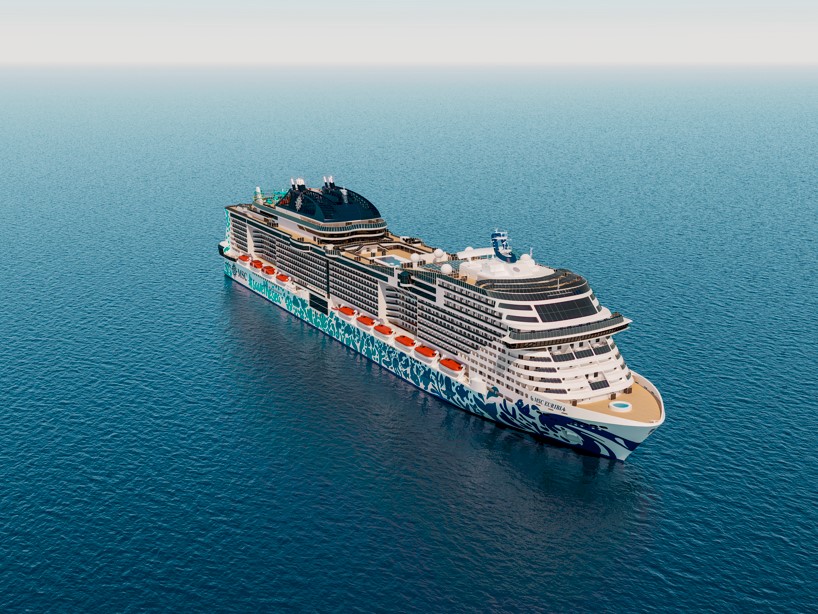 MSC EURIBIA | From KIEL with Denmark & Norway